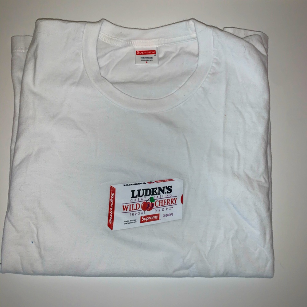 Supreme Luden's Tee White